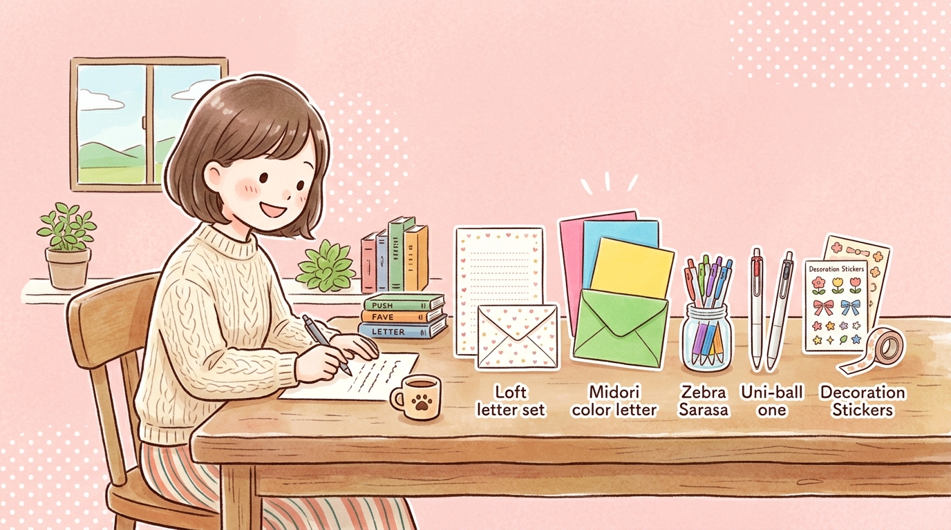 推しに好印象を与える道具選び5選