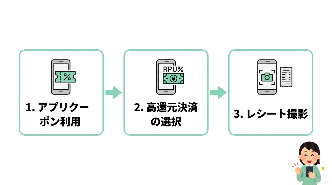 【2026最新】最安で食べるための3ステップ