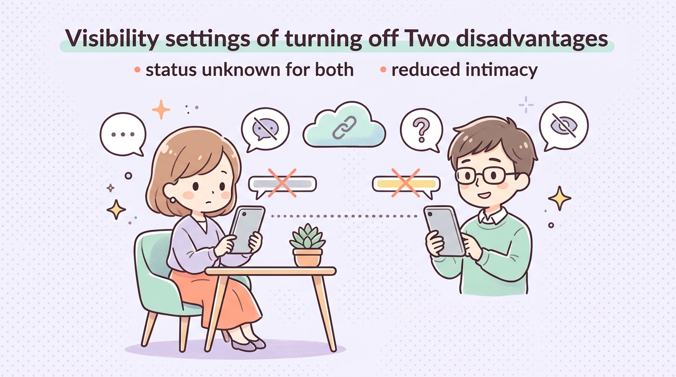 非表示設定にするデメリット2つ