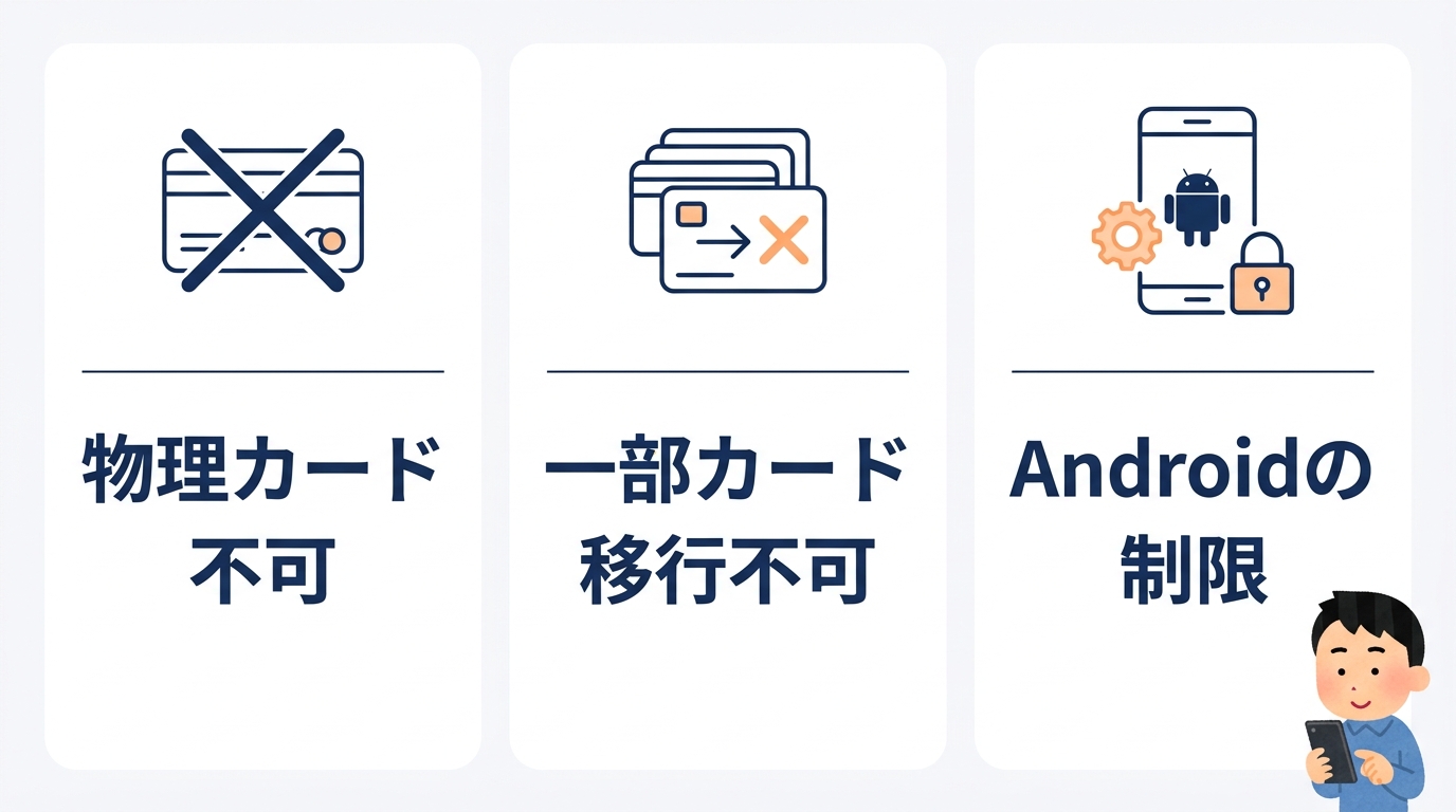 知っておきたい移行時の3つの注意点