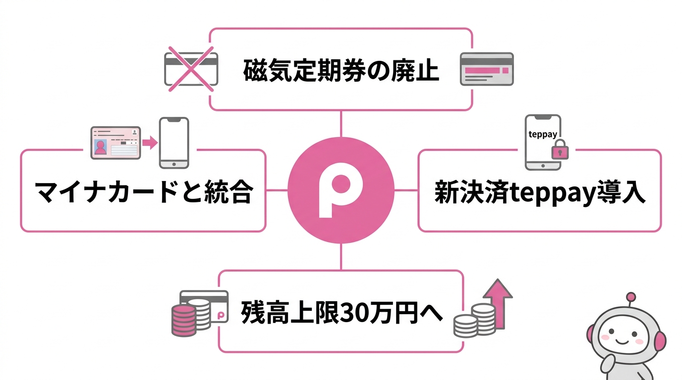 2026年最新のPASMO進化と今後の変化