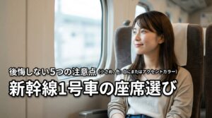 2026最新|新幹線1号車の座席選びで後悔しない!5つの注意点