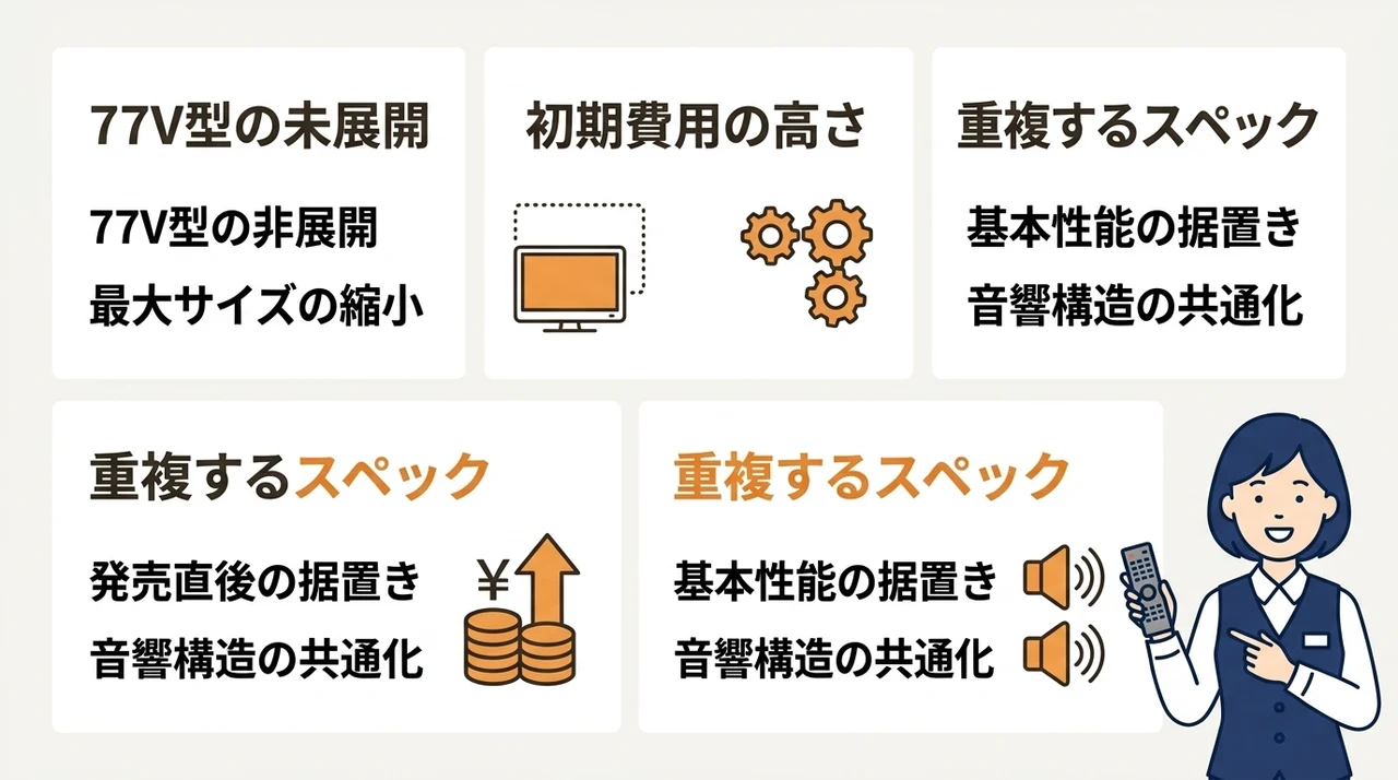 購入前に知っておきたいZ95Cの3つのデメリット