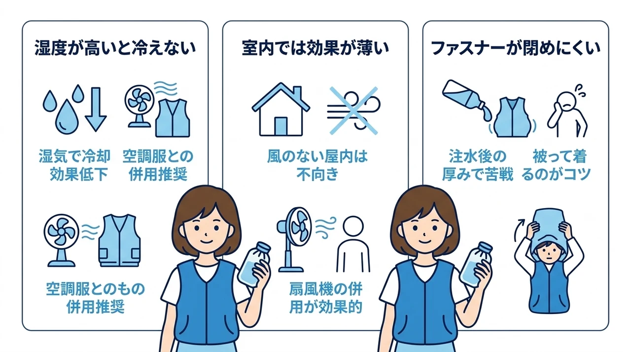 スリーライク冷却ベストの悪い口コミや気になるデメリット